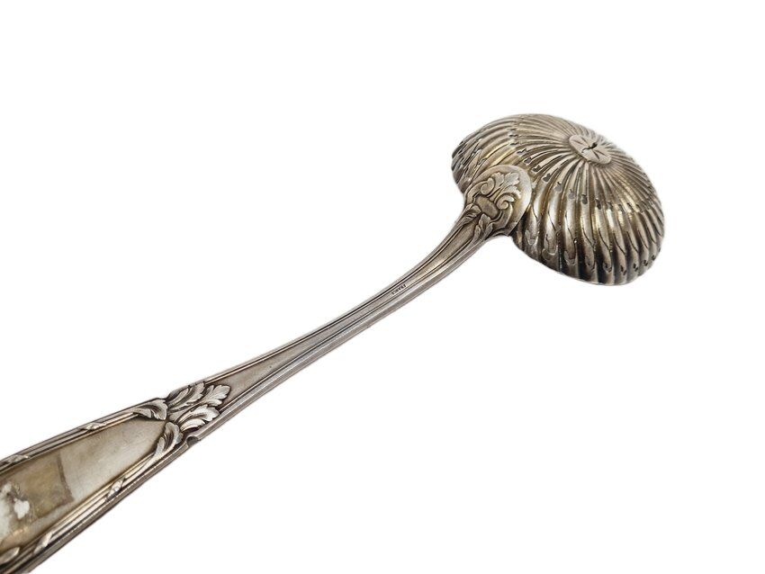 Biedermeier marinated tomato spoon, France, 1900s
