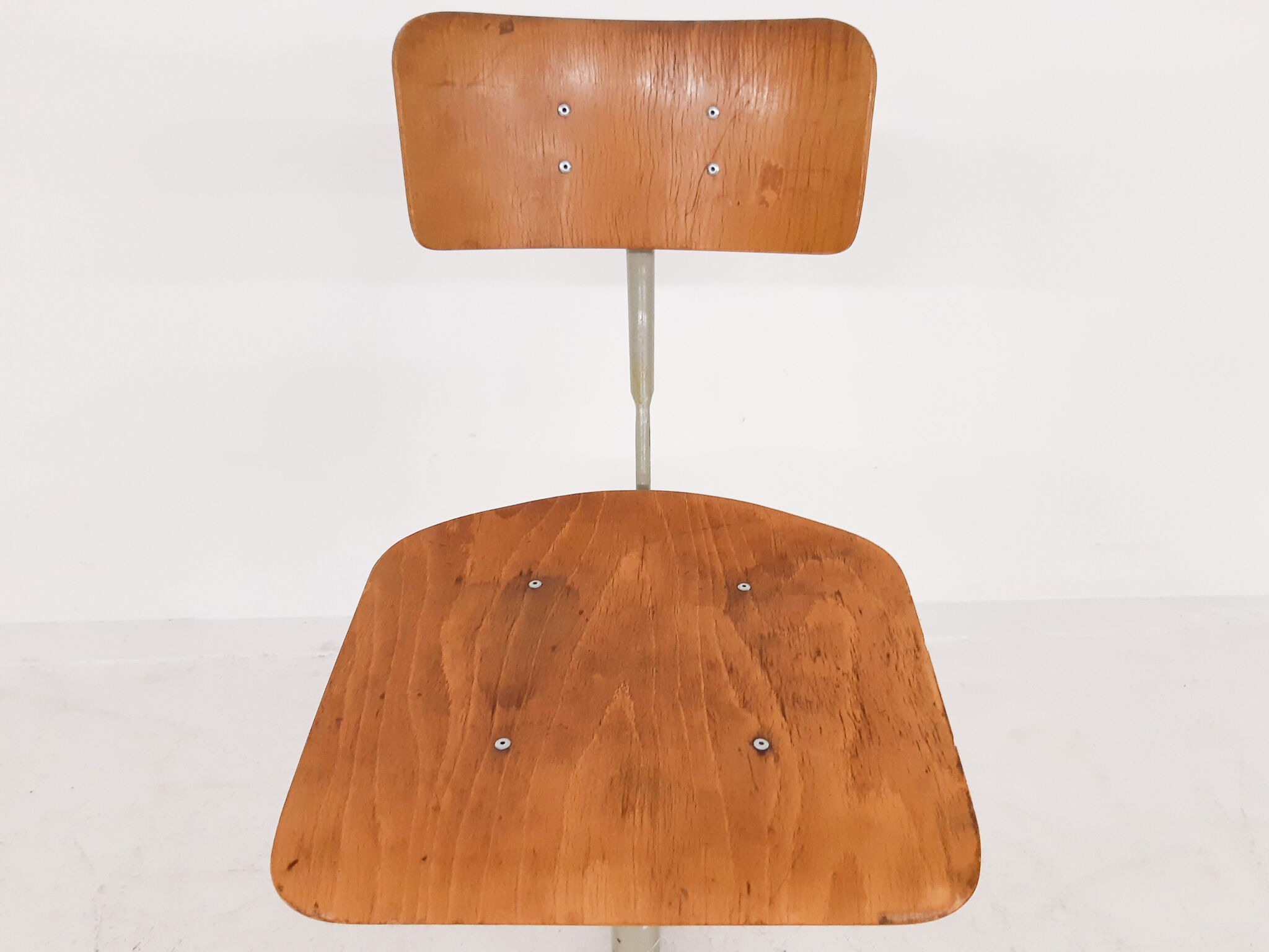 Friso Kramer for Ahrend de Cirkel drafting stool, The Netherlands 1950's