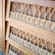 Wardrobe, vintage rattan wardrobe
