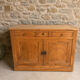 Beautiful low walnut sideboard, sanded.