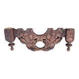 Wooden pediment