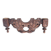 Wooden pediment