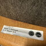 4 Scandinavian chairs by Erick Buch for Oddense, Denmark 1960