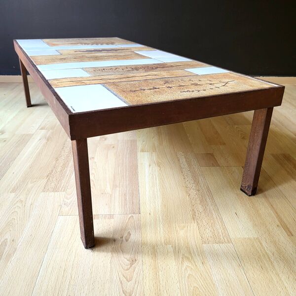 Table Basse Roger Capron 70'