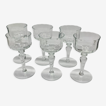 Set of 6 Glasses, 1940s