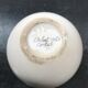 Ancien vase pique fleurs céramique peinte décor fleurs vintage