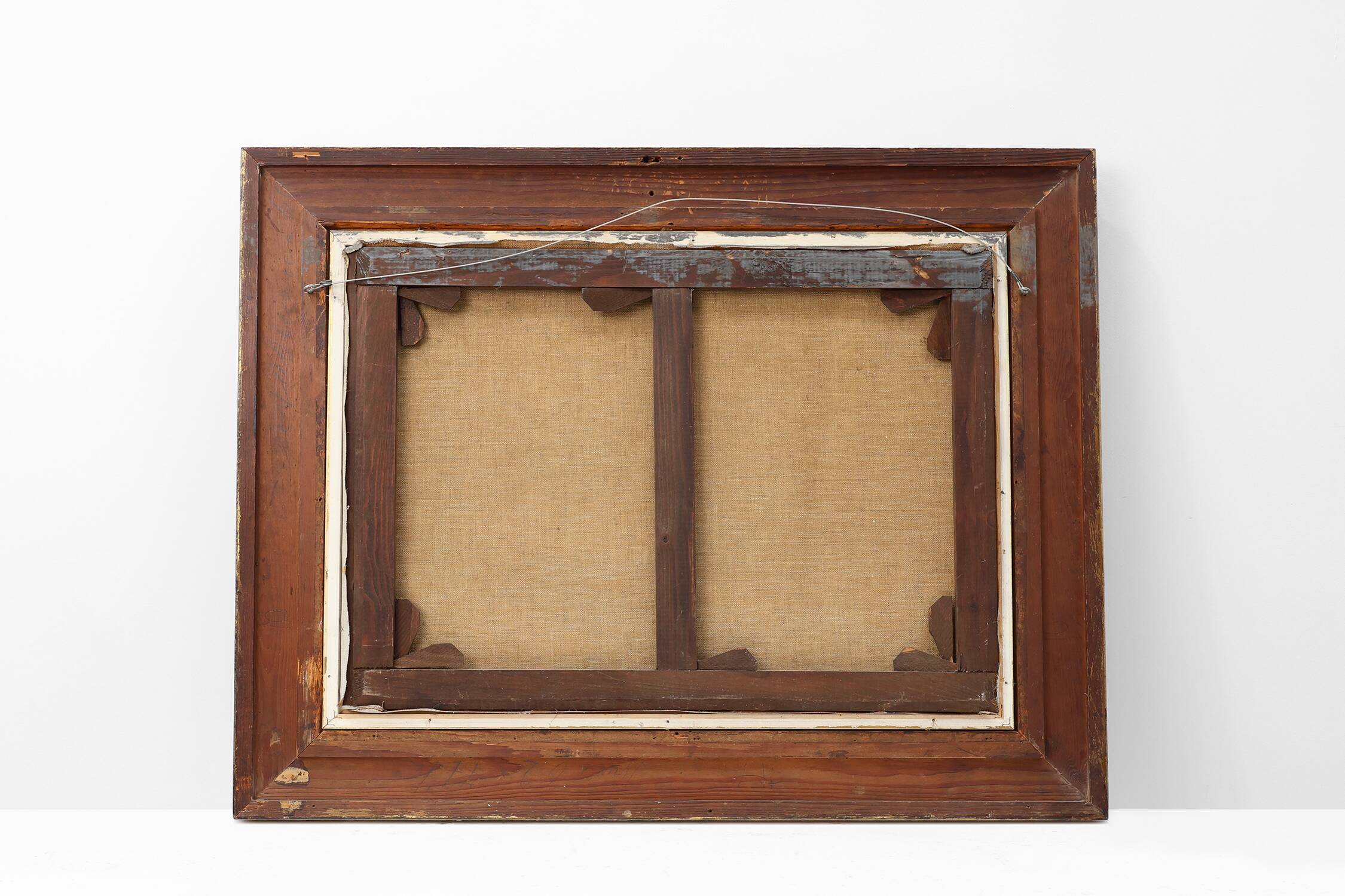 Peinture à l'huile « Hover en Flandre » de l'artiste néerlandais Henri Wouters