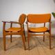 6 fauteuils par Erik Buch, années 1960