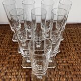 Antique champagne flutes