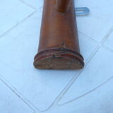 Rustic wooden coat rack turned in imitation of bamboo 1900 4 hooks