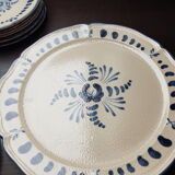 Assiettes Bretonnes avec plat