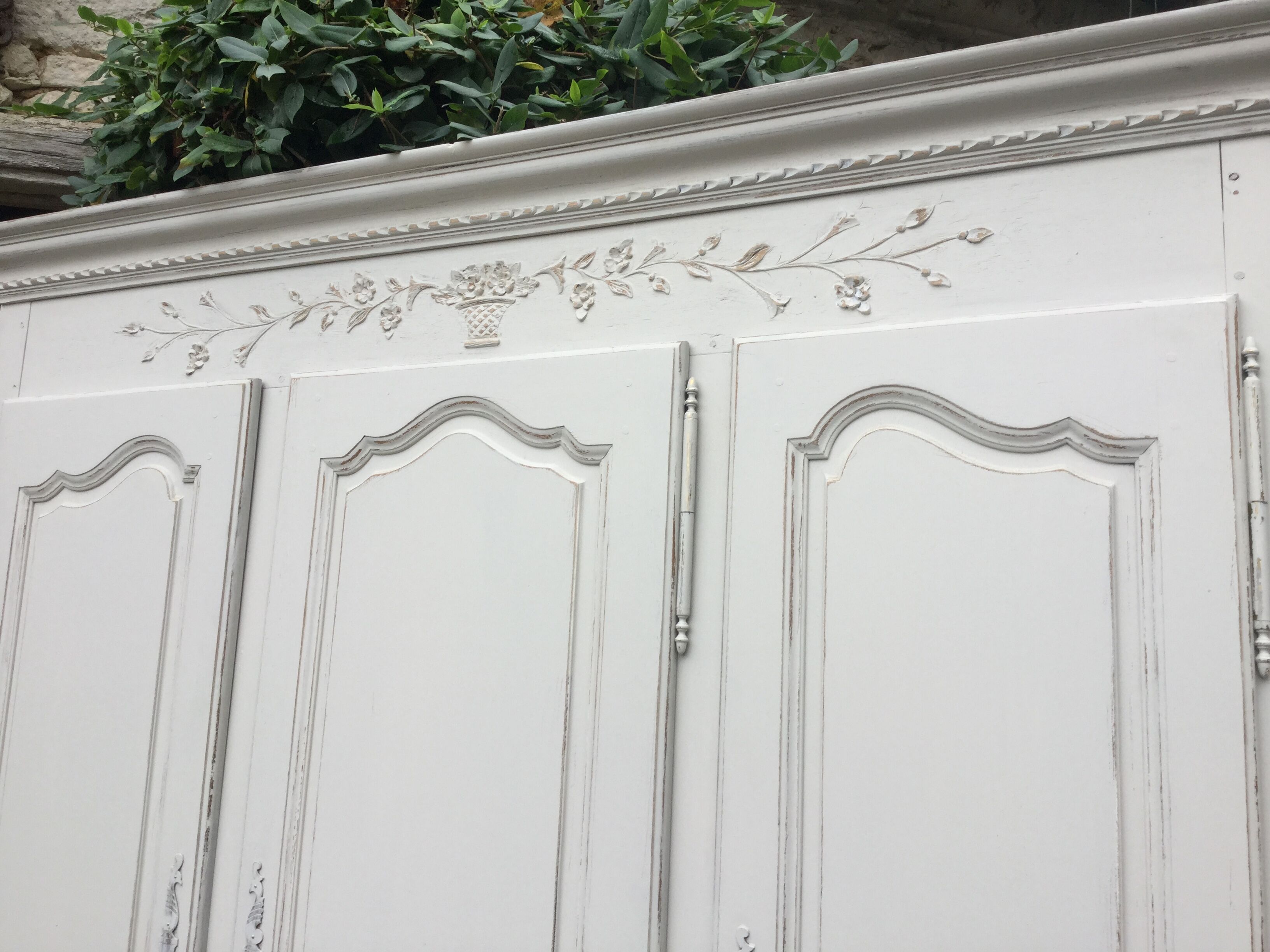 Closet doors with entourage