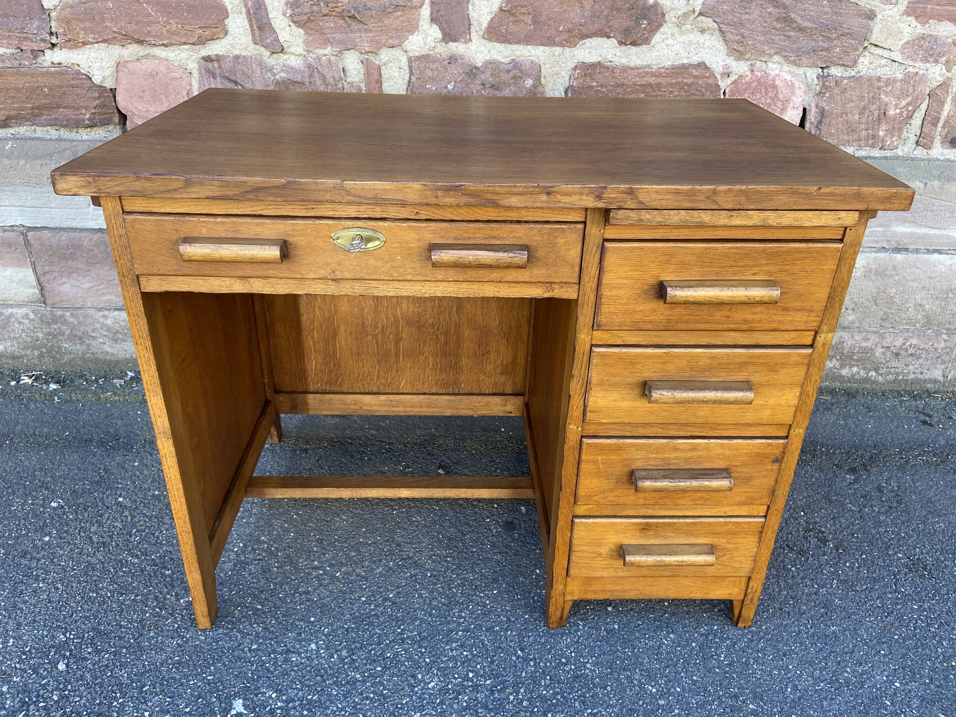 Bureau administratif vintage Mullca Delagrave 1950