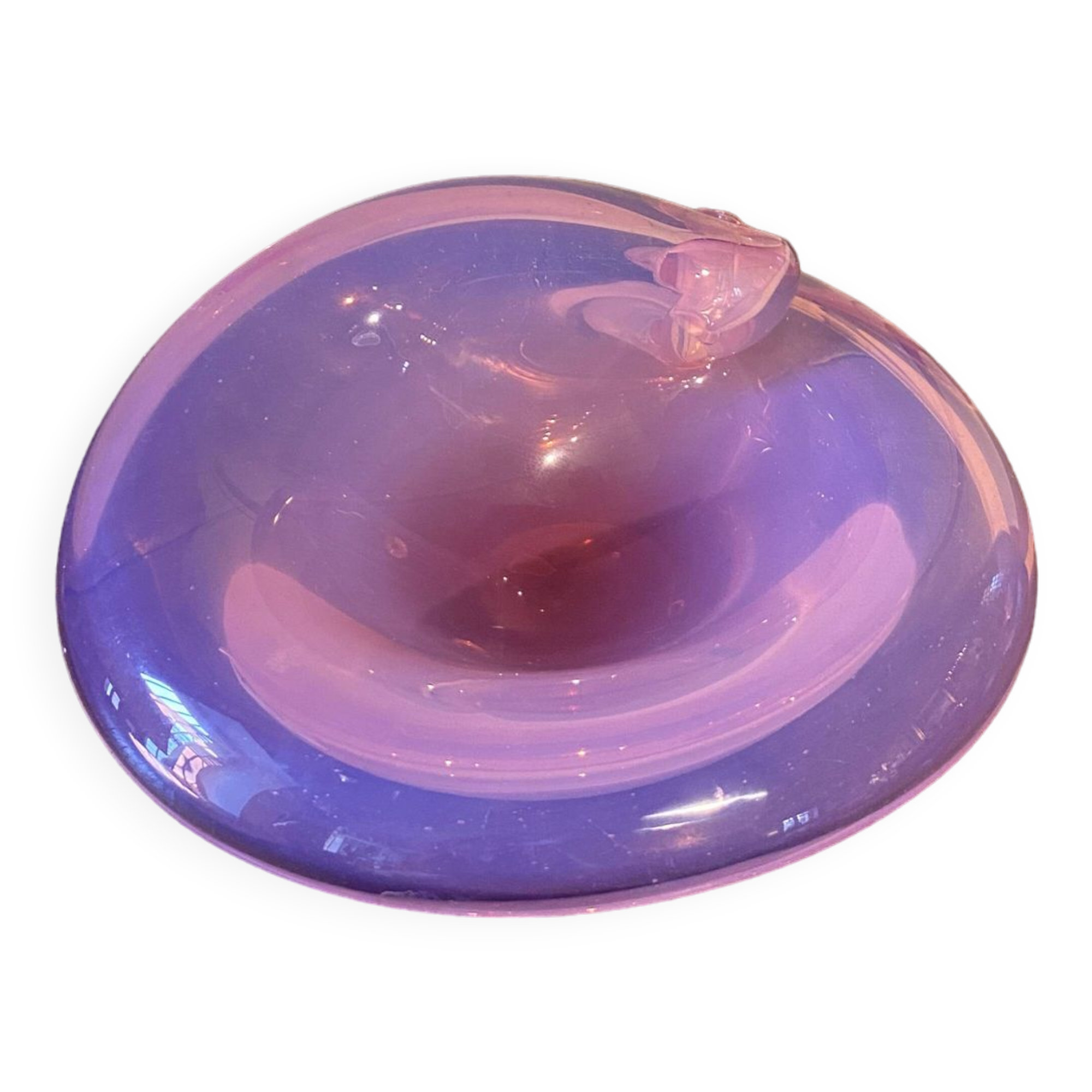 Murano cup in pink glass 1950