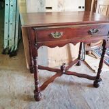 Table bureau en acajou copie de style Louis XIV du  XXèm