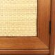 Scandinavian teak and rattan bookcase, Sweden, 1960