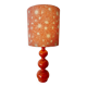Kaiser Leuchten – Mid-Century Bubble Lamp in Fire Red