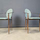 Post modern dining chairs by Belgochrom, set of 6 - 1980s