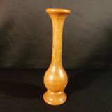 Wooden soliflore vase