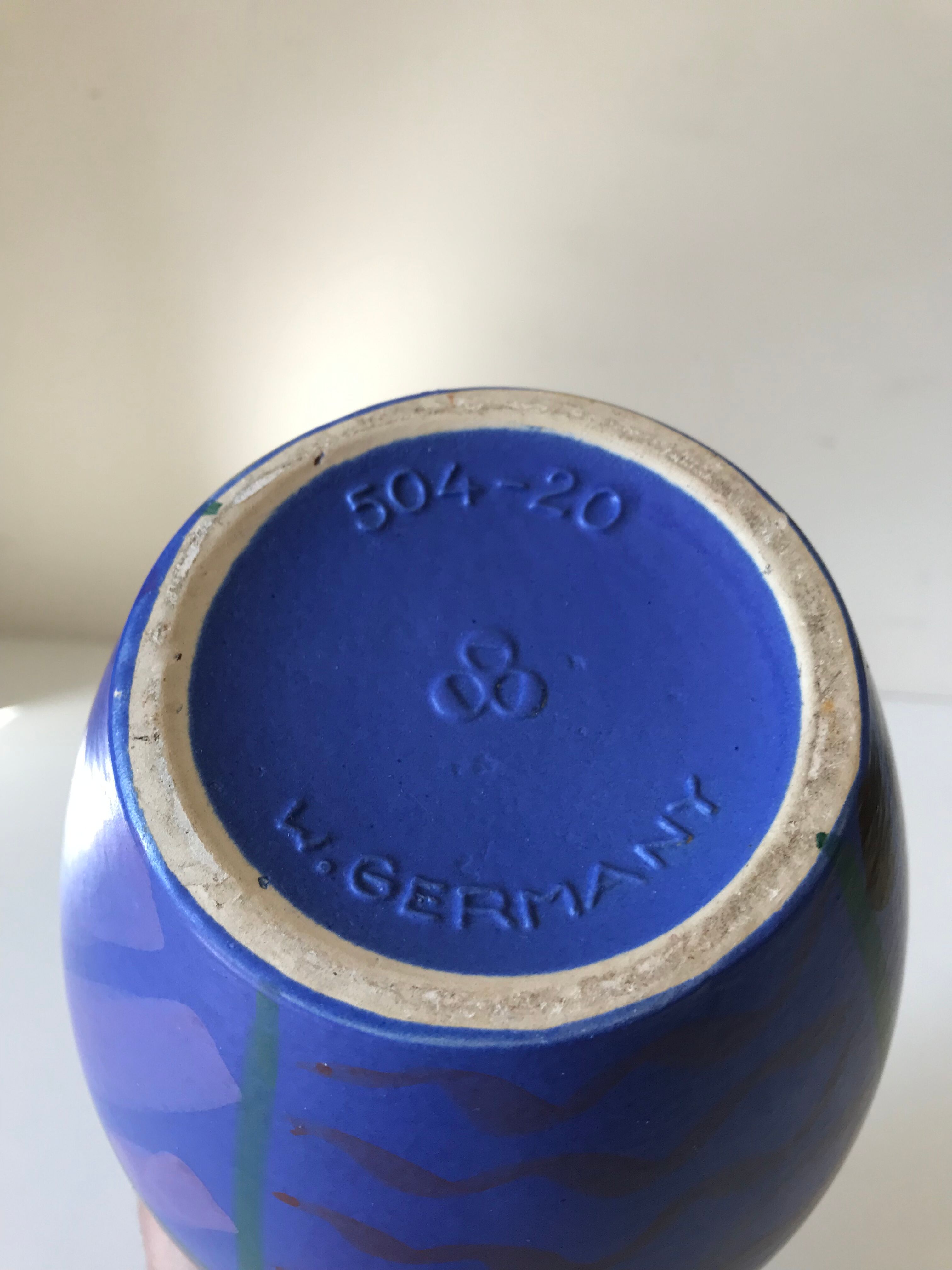 Ceramic vase west Germany Years 80