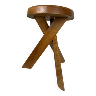 Chapo s31 stool in solid elm