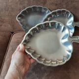 Lot de 3 coupelles  inox