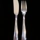 12 fish cutlery knife knife BOULENGER in silver metal Model SUZY