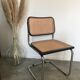 Chaise B32 Marcel Breuer noire