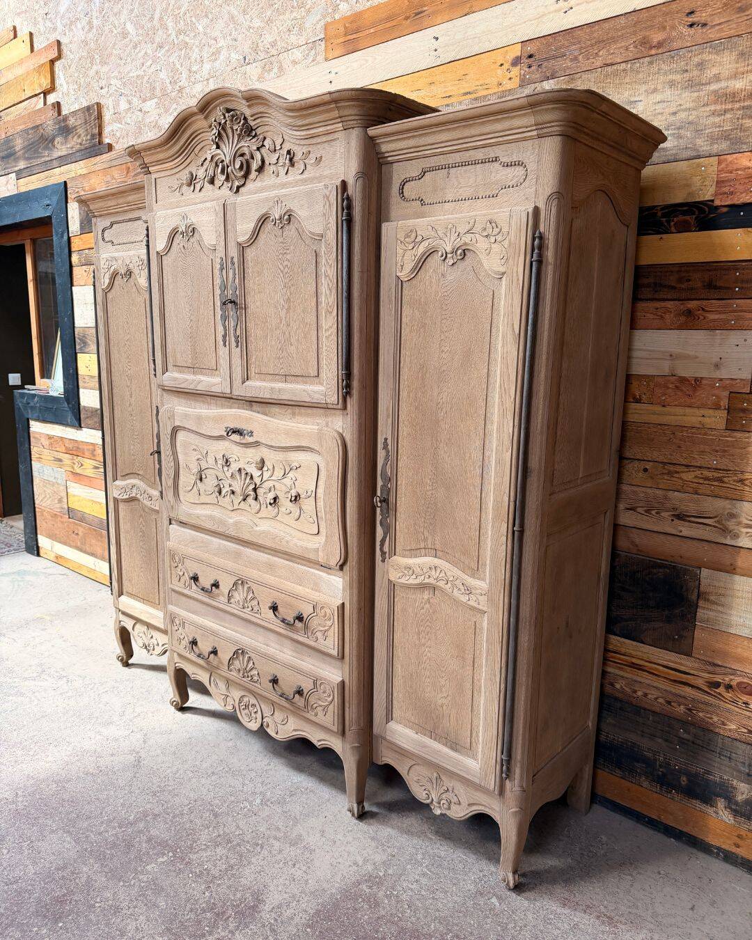 Lingère, armoire en chêne