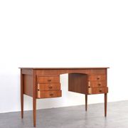 Mid-Century Danish Teak Desk, 1960s.