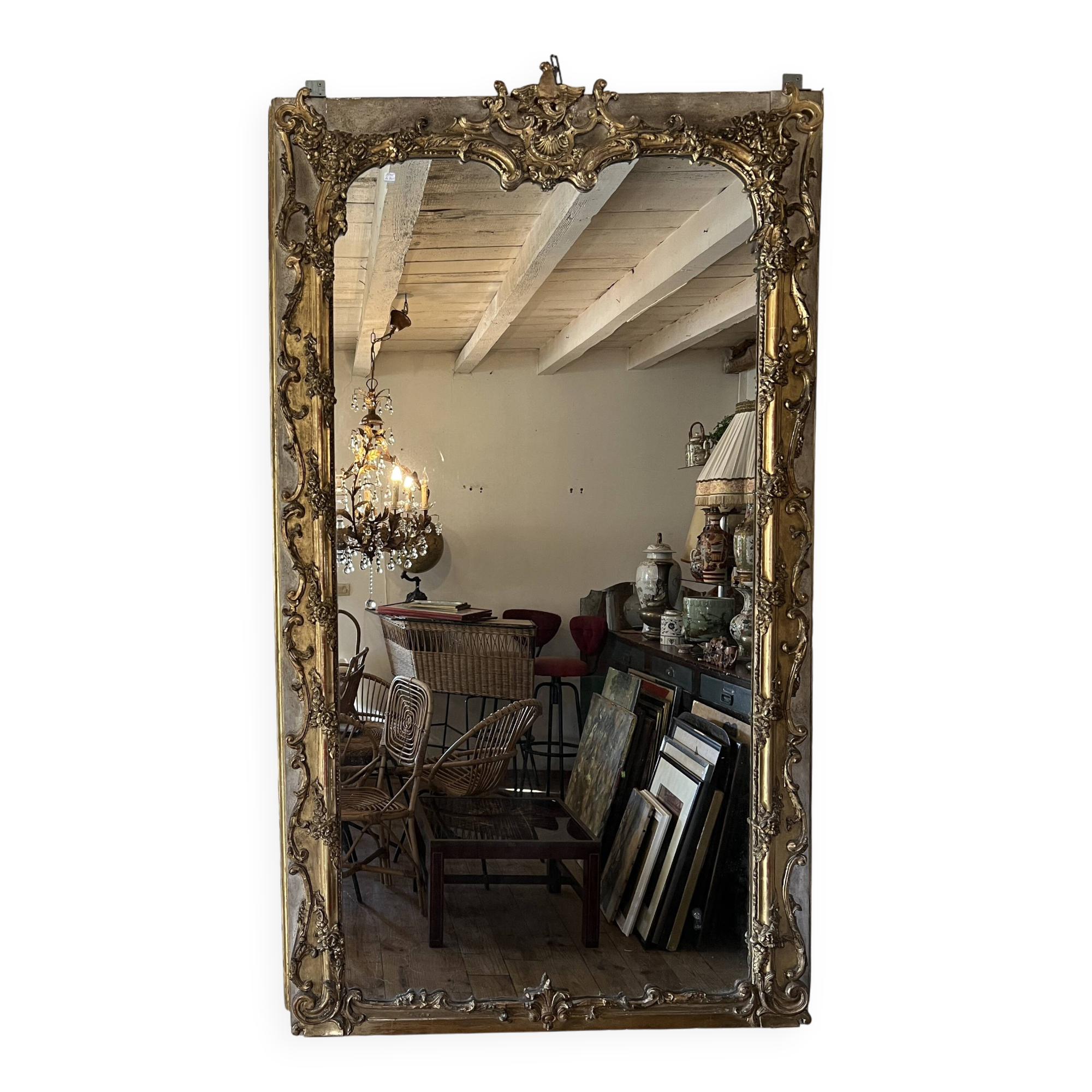 18th Century Golden Mirror