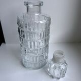 Whisky decanter round cork 70s