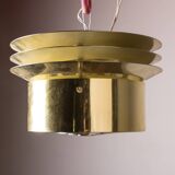 Danish Brass Pendant Lamp model T742 by Hans Agne Jakobson 1960.