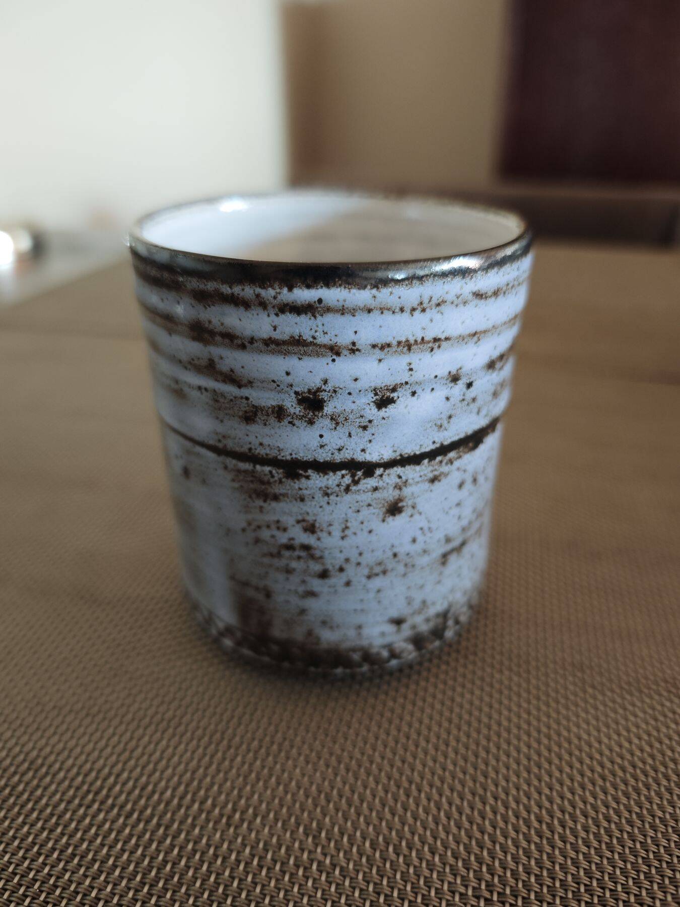 Enameled cup - Roger Collet - Vallauris - 1960s