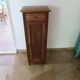 vintage - jam cabinet - side table - 1 drawer - 1 door - rustic style