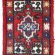Tapis Vintage Hamadan en Laine, Années 1970, Élégance Authentique