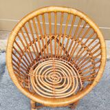 Fauteuil enfant en rotin