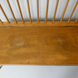 Old wooden bench for children