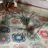 Epi de Blé coffee table, Robert Goossens for Coco Chanel, Circa 1970