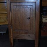 Buffet 1 porte 1 tiroir bois massif