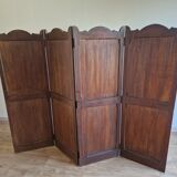 Nineteenth century wooden 4-leaf country canopy