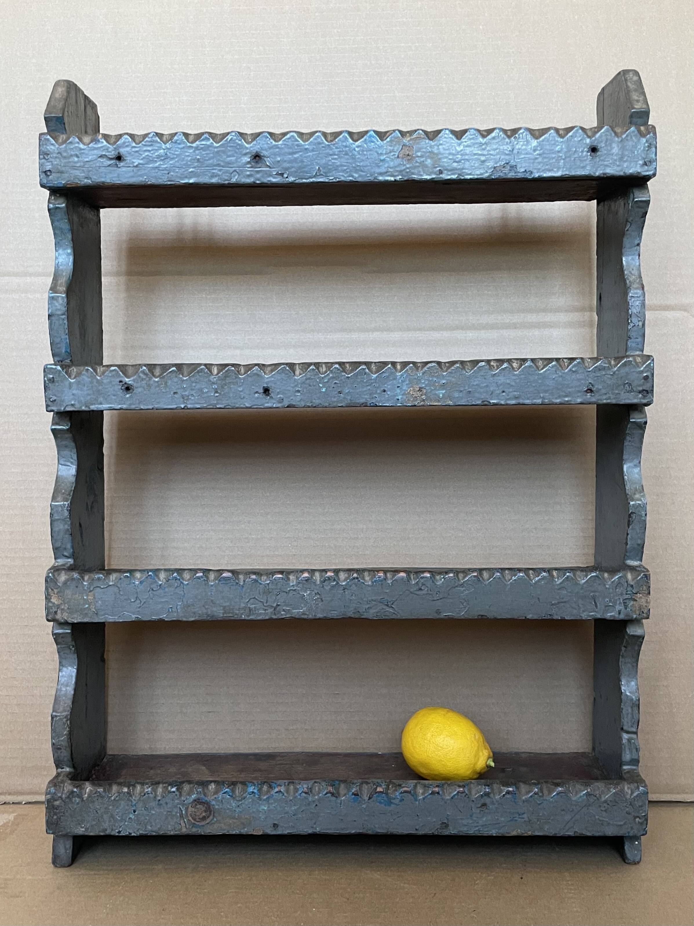 Antique wall shelf