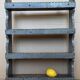 Antique wall shelf