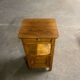Table de chevet bois année 50
