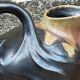 French Ceramic pitcher Art-Nouveau early twentieth