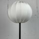 Brutalist bronze large cocoon table lamp, Dutch 1990s
