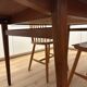 Vintage 1960s teak Scandinavian extendable table