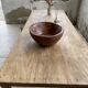 XL thuja root wooden dish