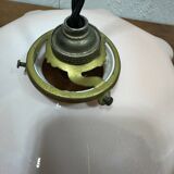 Pink opaline draped suspension