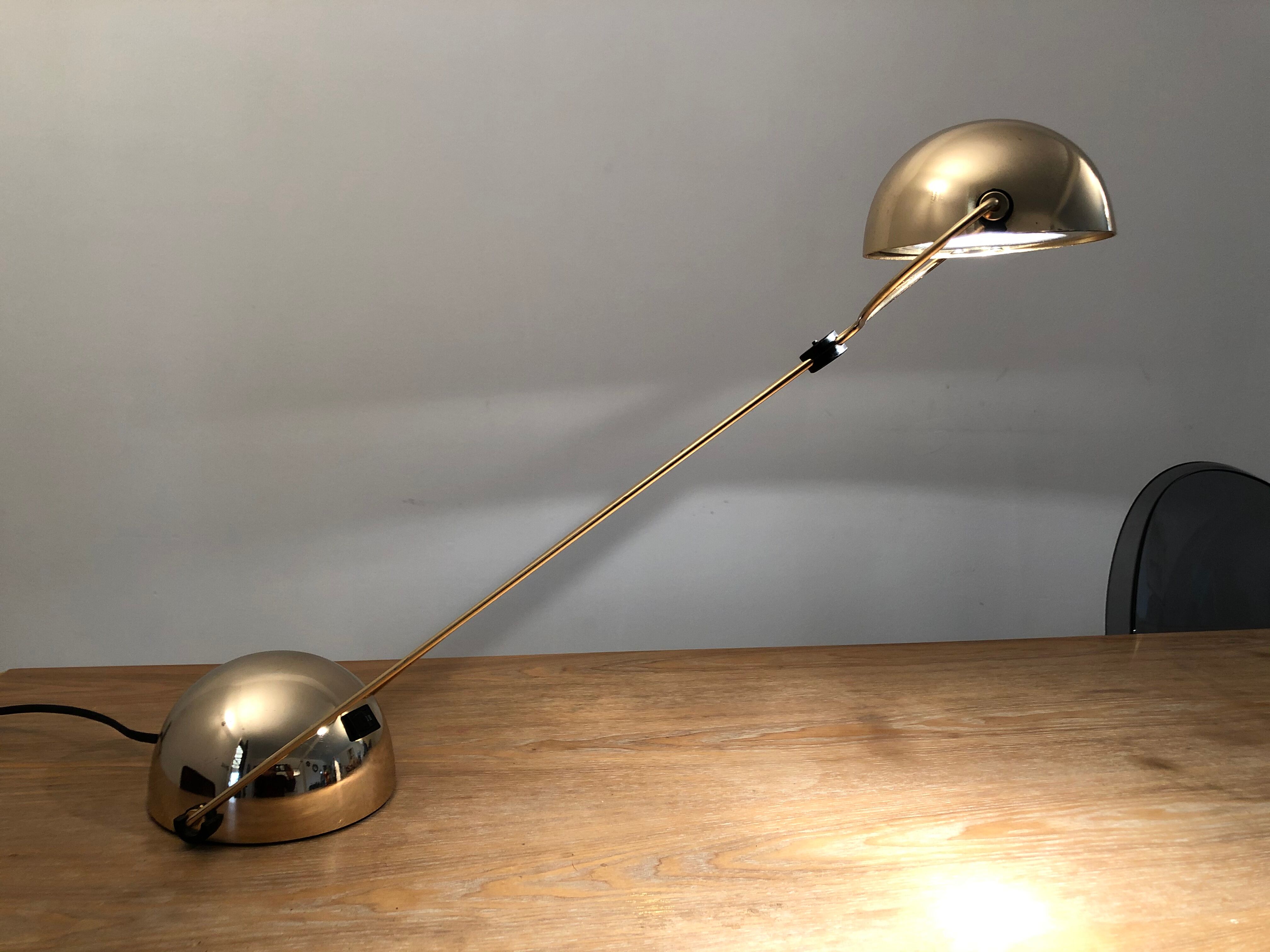 Meridiana desk lamp design Paolo Piva for Stefano Cevoli vintage 70